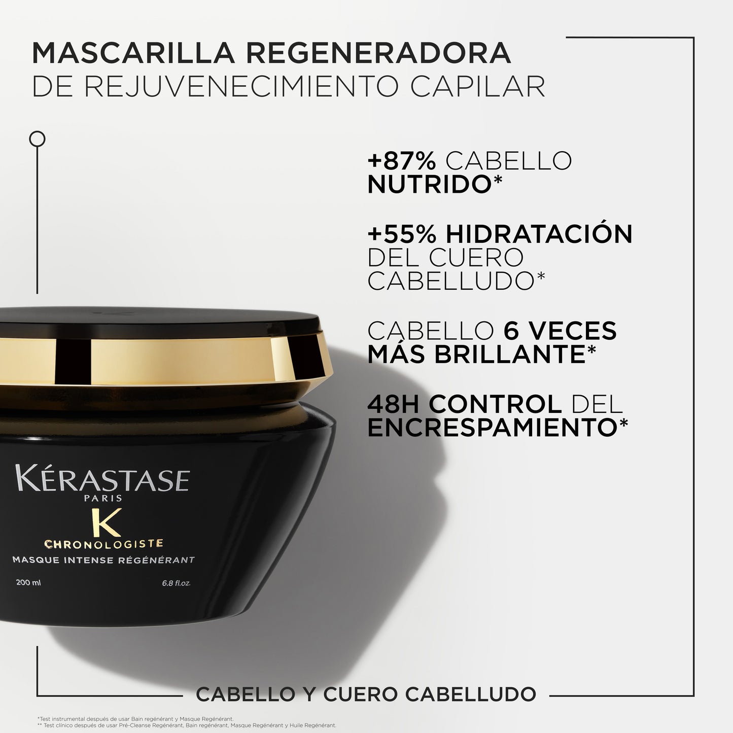 Kérastase Chronologiste – Masque Intense Régénérant 200 ml | Mascarilla de Reparación y Juventud Capilar