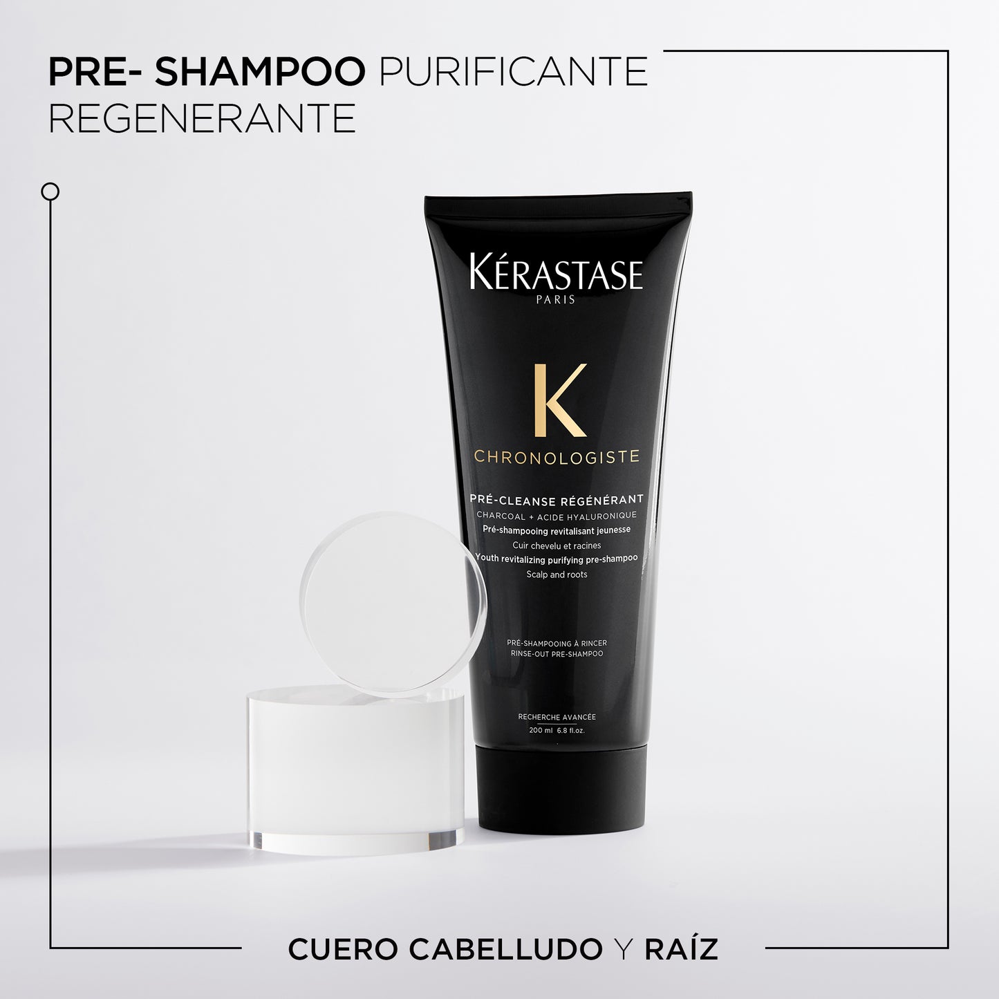 Kérastase Chronologiste – Pré-Cleanse Régénérant 200 ml | Tratamiento Pre-Shampoo Desintoxicante y Revitalizante