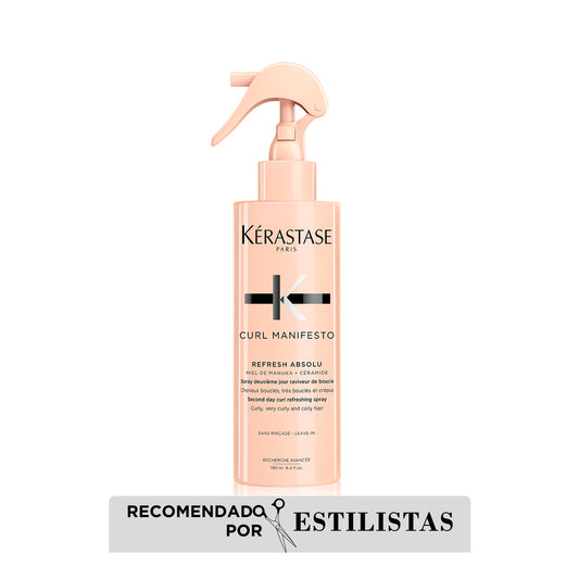 Kérastase Curl Manifesto – Refresh Absolu 190ml | Spray Refrescante para Rizos