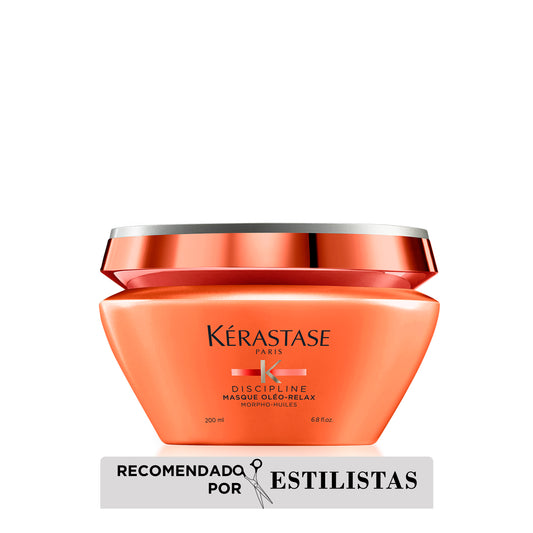 Kérastase Discipline – Masque Oléo-Relax 200ml | Mascarilla Nutritiva y Antifrizz para Cabello Seco y Rebelde