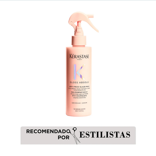 Kérastase Gloss Absolu – Spray Thermo-Protecteur Anti-Frizz 90ml | Spray Termoprotector con Brillo Espejo