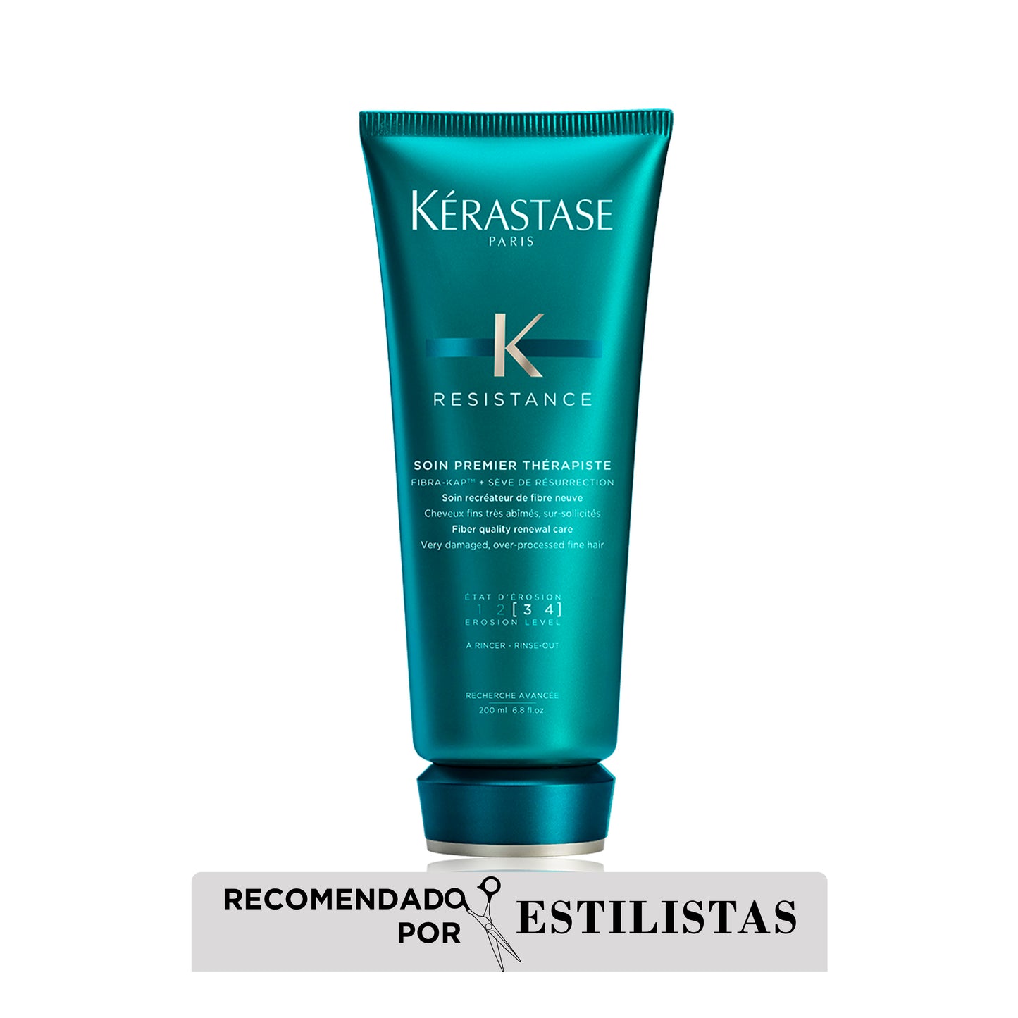 Kérastase Résistance – Fondant Soin Premier Thérapiste 200ml | Acondicionador Pre-Shampoo Reparador Intensivo