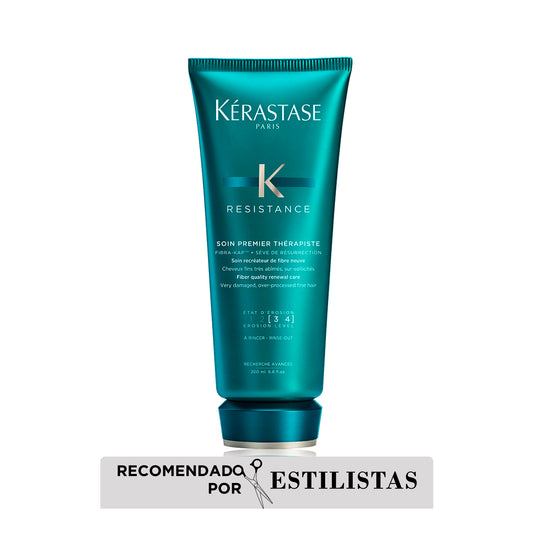 Kérastase Résistance – Fondant Soin Premier Thérapiste 200ml | Acondicionador Pre-Shampoo Reparador Intensivo