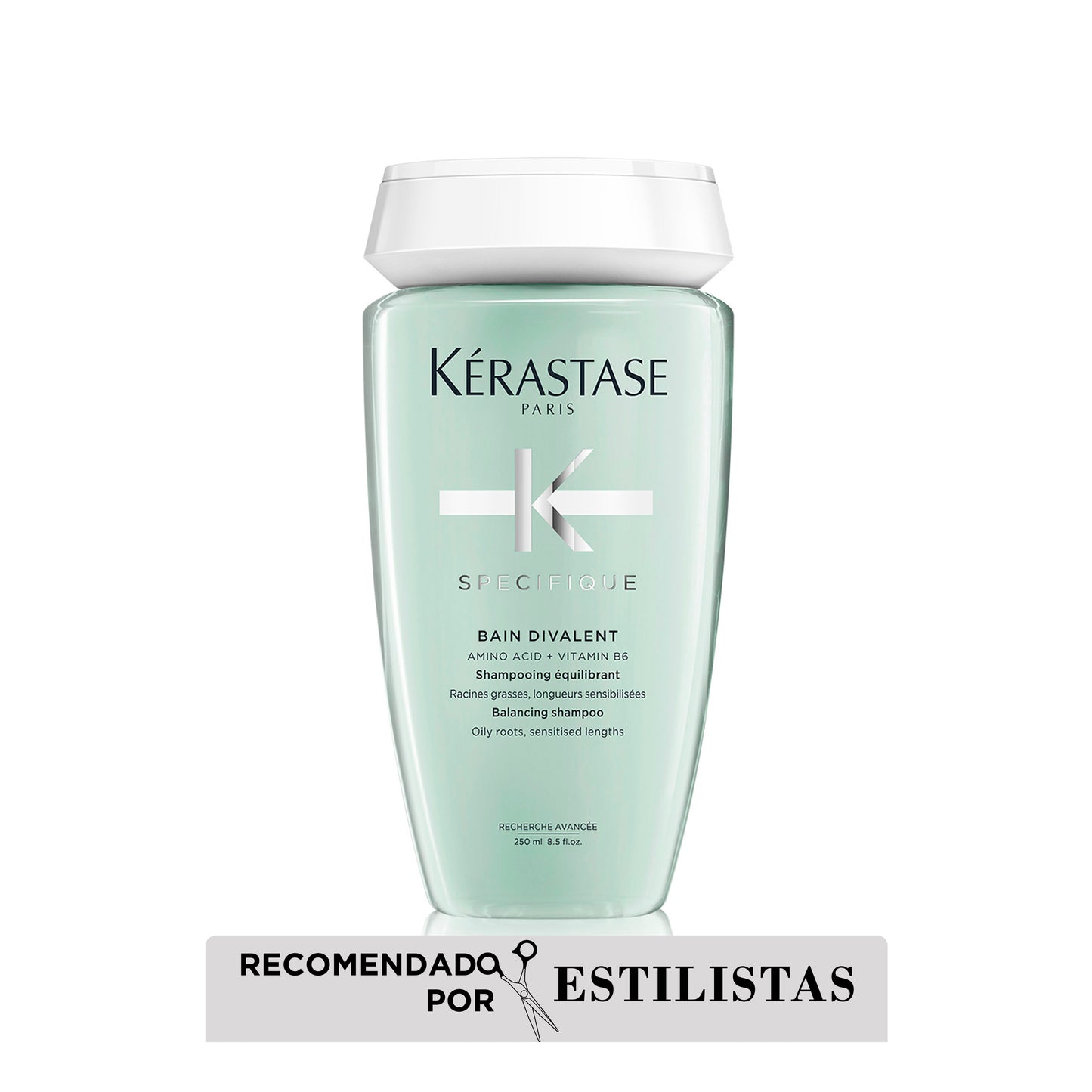 Kérastase Spécifique – Bain Divalent 250ml | Shampoo Equilibrante para Raíces Grasas y Puntas Secas