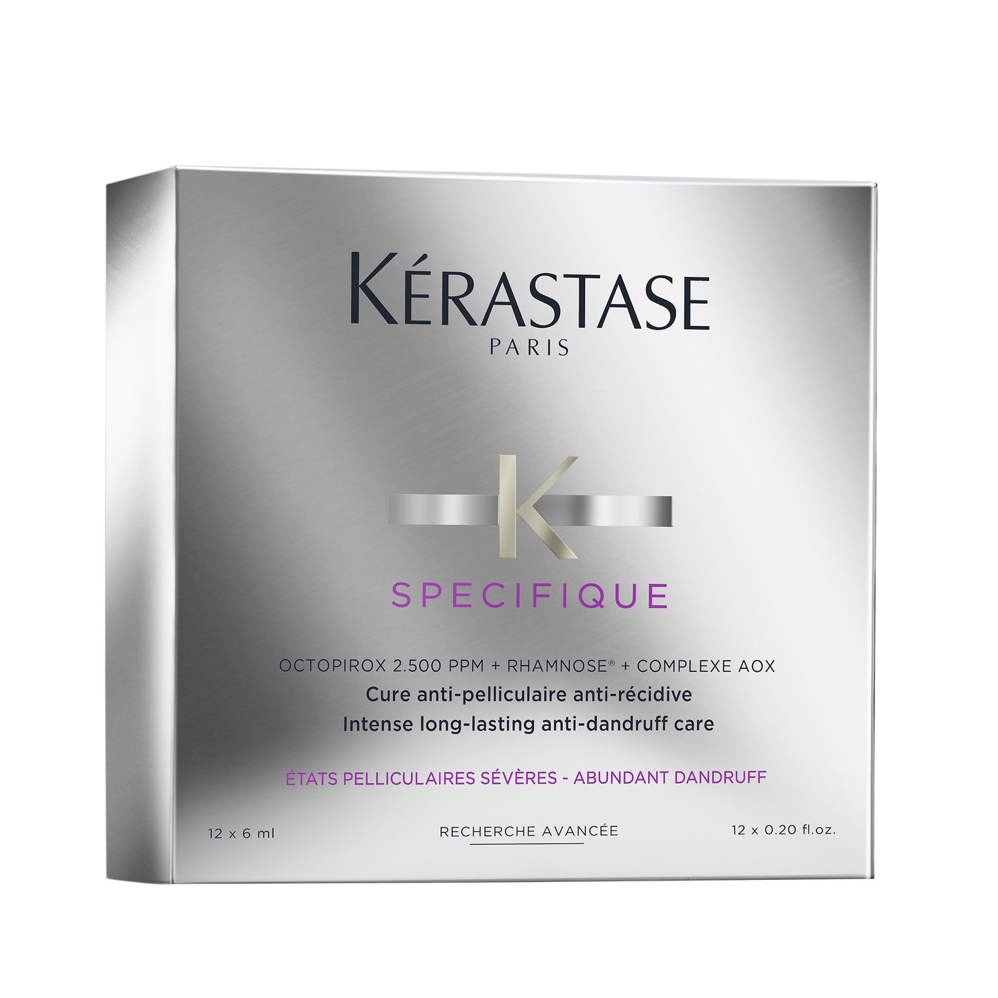 Kérastase Spécifique – Cure Anti-Pelliculaire 12x6ml | Tratamiento Intensivo Anticaspa