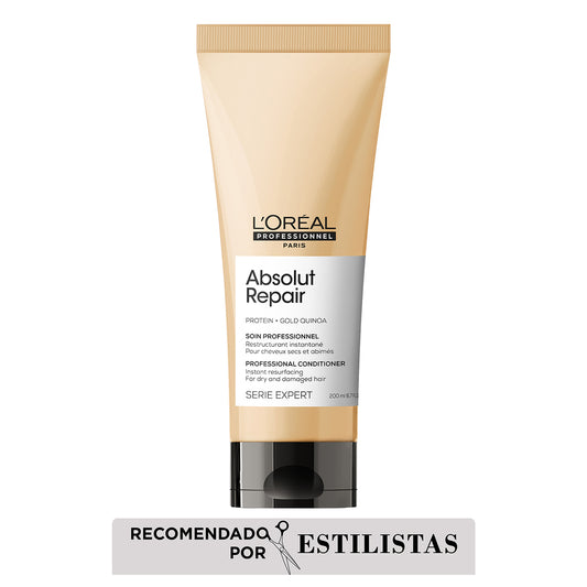 L’Oréal Professionnel Absolut Repair Acondicionador 200ml – Tratamiento reparador y nutritivo para cabello y pelo dañado.