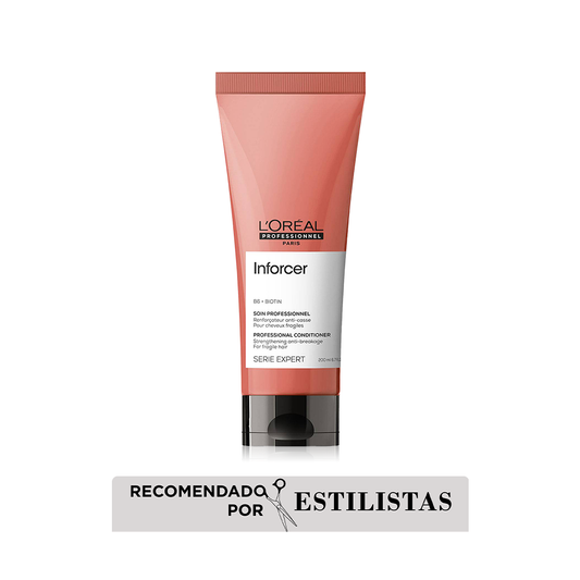 L’Oréal Professionnel Inforcer Acondicionador – Fortalecedor anti-rotura para cabello y pelo débil.