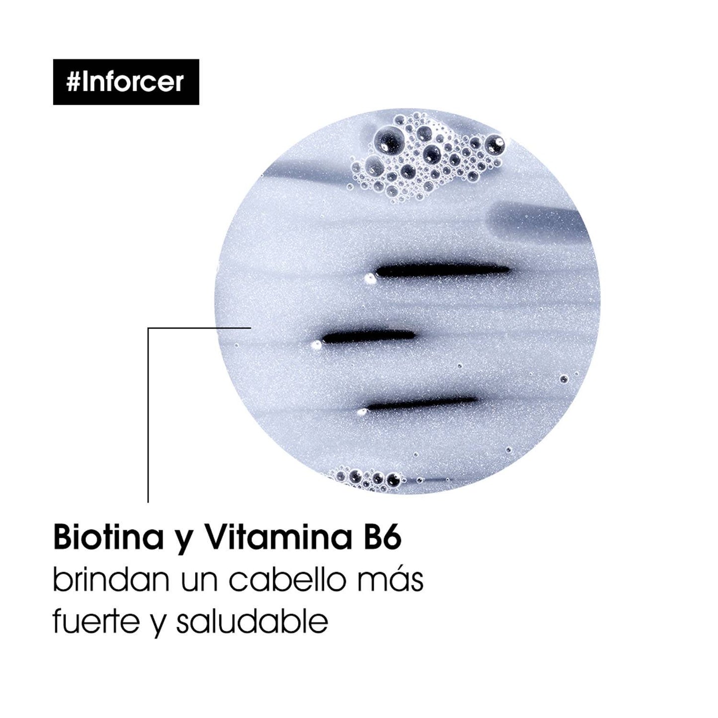 L’Oréal Professionnel Inforcer – Shampoo Fortalecedor 500ml | Anti-Rotura y Cabello Débil