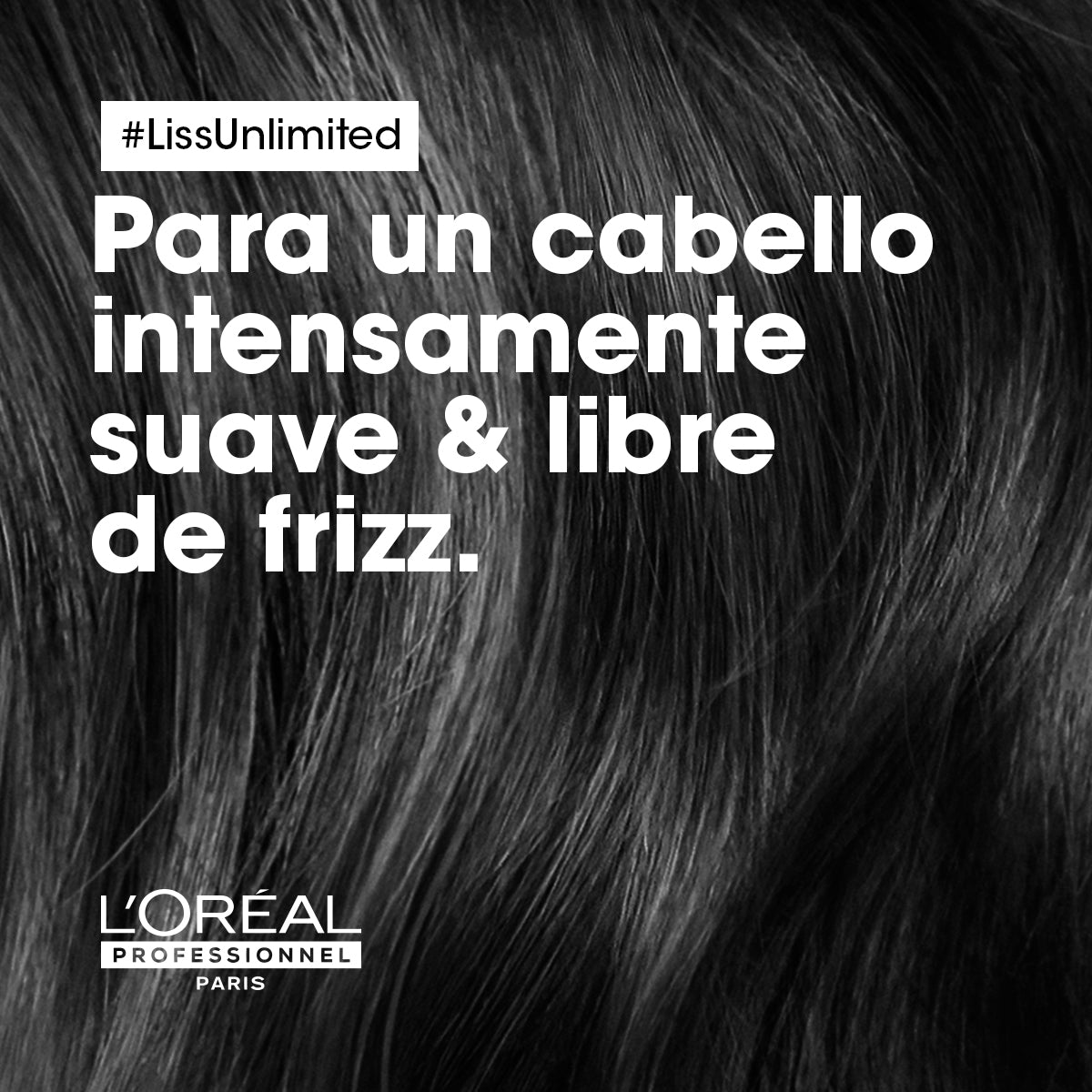 L’Oréal Professionnel Liss Unlimited Shampoo 300ml – Control antifrizz y suavidad para cabello rebelde, encrespado y pelo difícil de manejar.