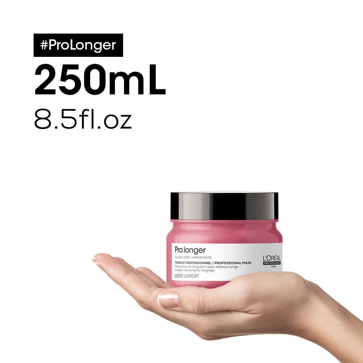 L’Oréal Professionnel Pro Longer | Mascarilla 250ml Engrosamiento, Reparación y Renovación de Largos