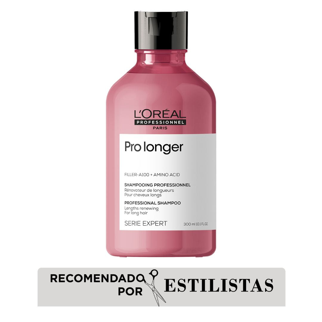 L’Oréal Professionnel Pro Longer Shampoo 300ml – Engrosamiento y renovación de largos para cabello debilitado | Tatán Peluquería Colombia