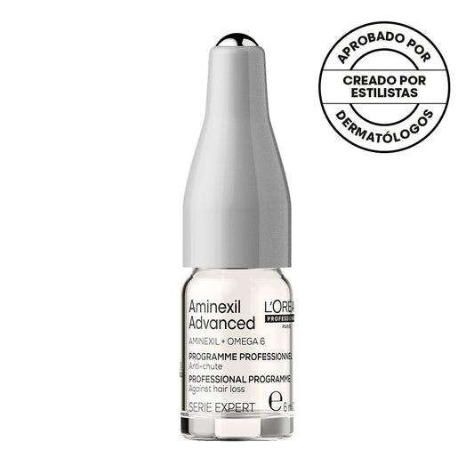 L’Oréal Professionnel Scalp Advanced Tratamiento Anti Caída Aminexil 10x6ml – Fortalecimiento y prevención de la pérdida capilar | Tatán Peluquería Colombia