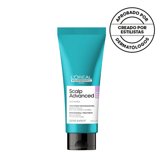 L’Oréal Professionnel Scalp Advanced Tratamiento Anti Malestar 200ml – Calma y confort para cuero cabelludo sensible | Tatán Peluquería Colombia