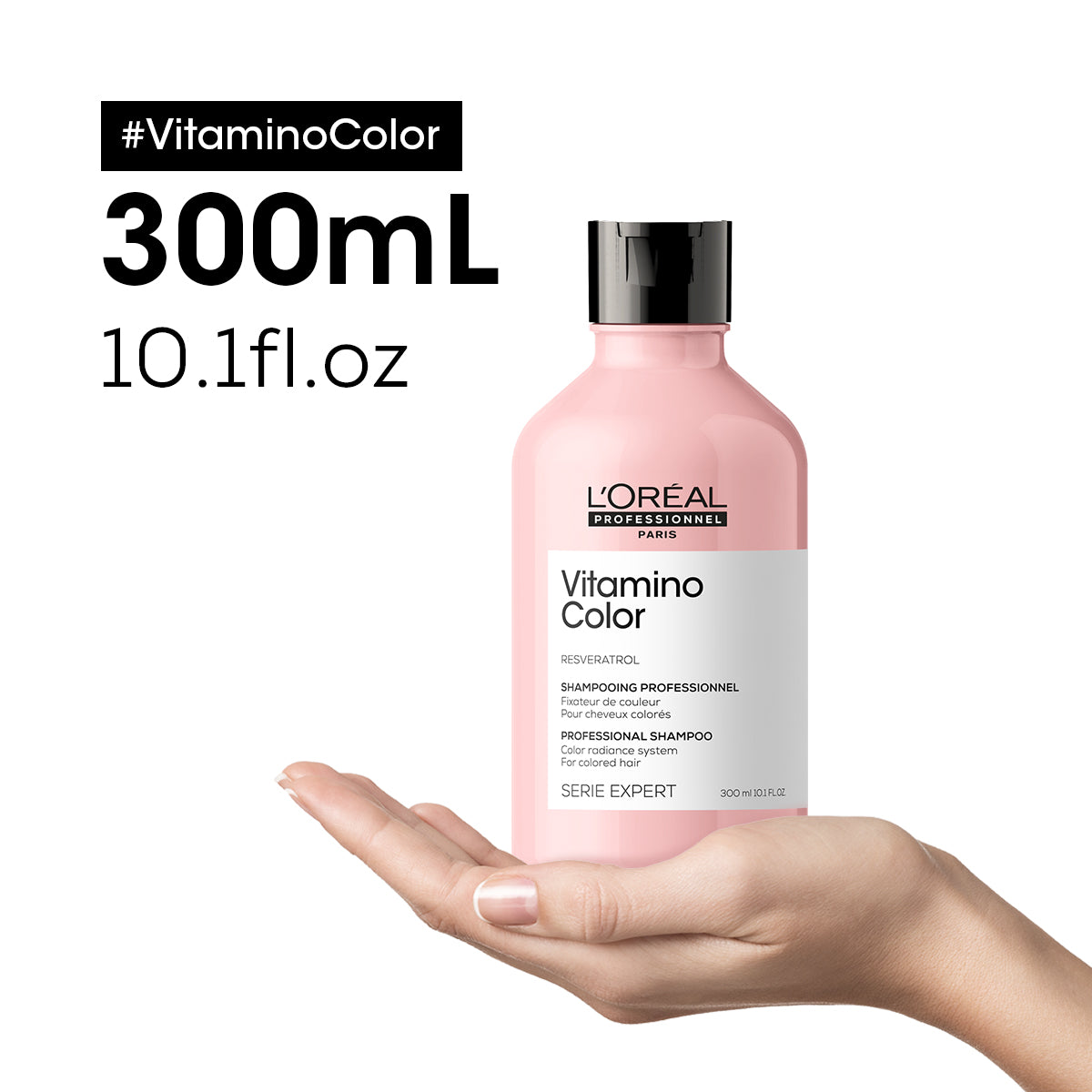 L’Oréal Professionnel Vitamino Color | Shampoo 300ml Protección y Brillo Prolongado del Color