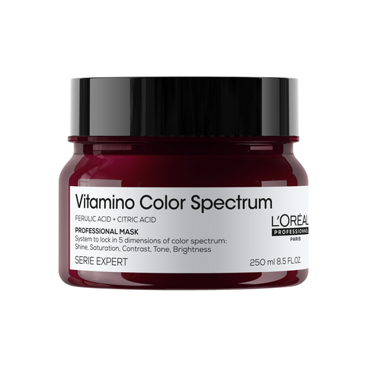 L’Oréal Professionnel Vitamino Color Spectrum Mascarilla 250ml – Protección intensa y brillo prolongado para cabellos teñidos | Tatán Peluquería Colombia
