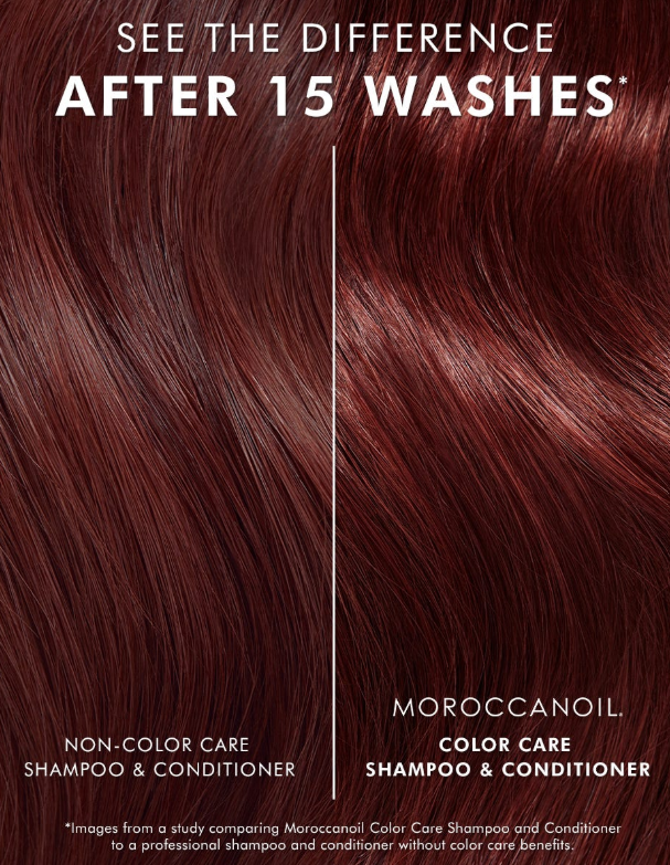 Moroccanoil Color Care Duo 250ml – Shampoo y acondicionador con aceite de argán para proteger y prolongar el color del cabello. Distribuidor autorizado Tatán Peluquería Colombia.
