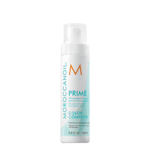 ALT text “Moroccanoil Color Prime Pre-Treatment 160 ml – Spray pretratamiento con aceite de argán para preparar el cabello antes de la coloración. Distribuidor autorizado Tatán Peluquería Colombia