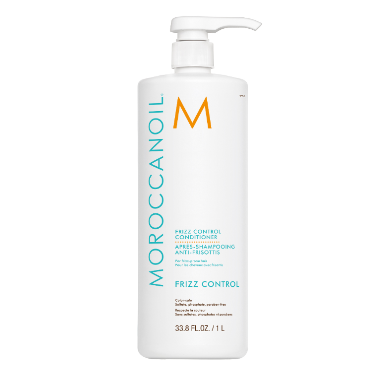 Moroccanoil Frizz Control Conditioner 1000ml – Acondicionador profesional con aceite de argán para controlar el frizz y la humedad. Distribuidor autorizado Tatán Peluquería Colombia.