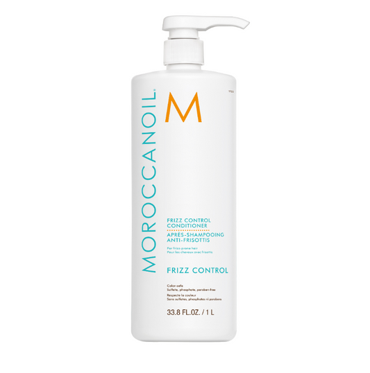 Moroccanoil Frizz Control Conditioner 1000ml – Acondicionador profesional con aceite de argán para controlar el frizz y la humedad. Distribuidor autorizado Tatán Peluquería Colombia.