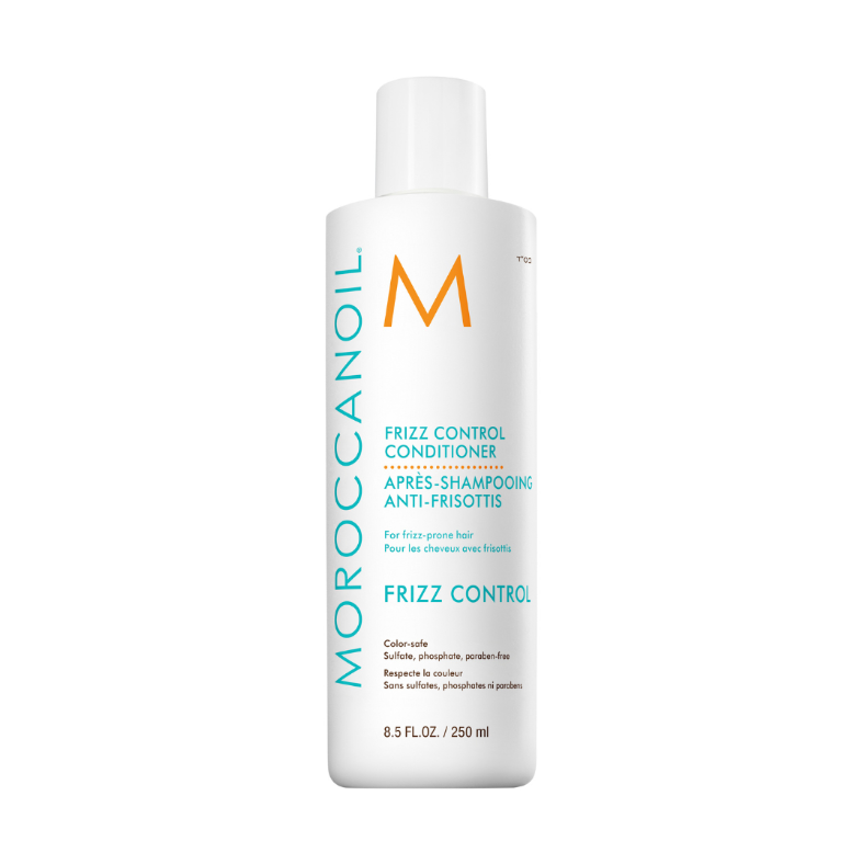 Moroccanoil Frizz Control Conditioner 250ml – Acondicionador con aceite de argán para controlar el frizz y suavizar el cabello. Distribuidor autorizado Tatán Peluquería Colombia.