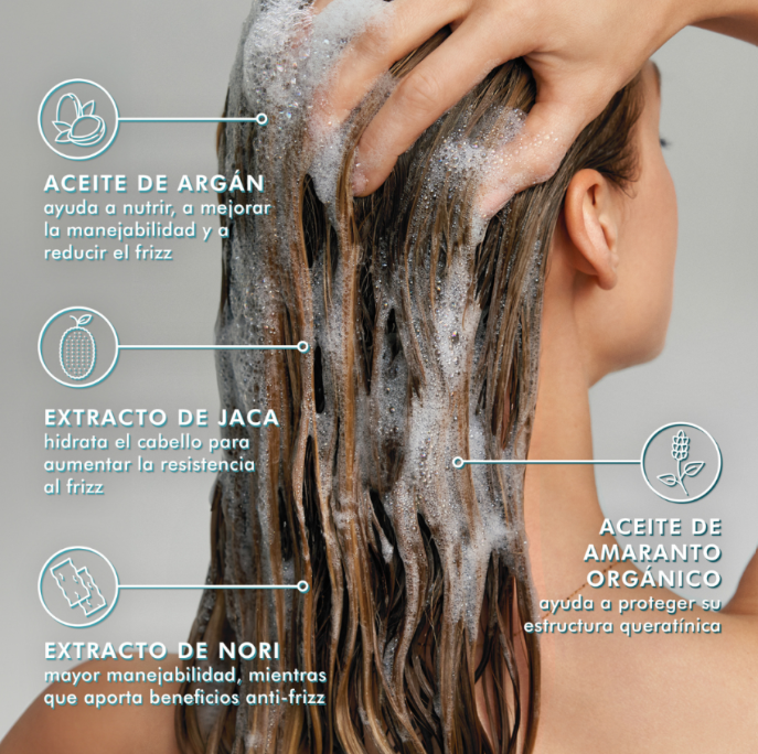 Moroccanoil Frizz Control Shampoo 250ml – Shampoo con aceite de argán para controlar el frizz y aportar suavidad y brillo. Distribuidor autorizado Tatán Peluquería Colombia