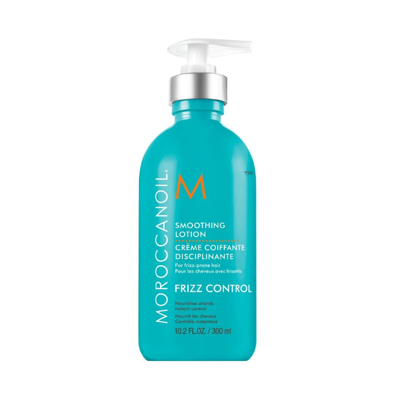 Moroccanoil Smoothing Lotion 300ml – Loción suavizante con aceite de argán para controlar el frizz y facilitar el peinado. Distribuidor autorizado Tatán Peluquería Colombia