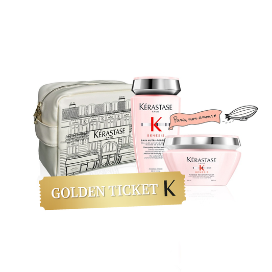 Cosmetiquera Kérastase Genesis | Viaje a París | Cabello Débil – Holiday -Pack -Kit -Navidad 2025