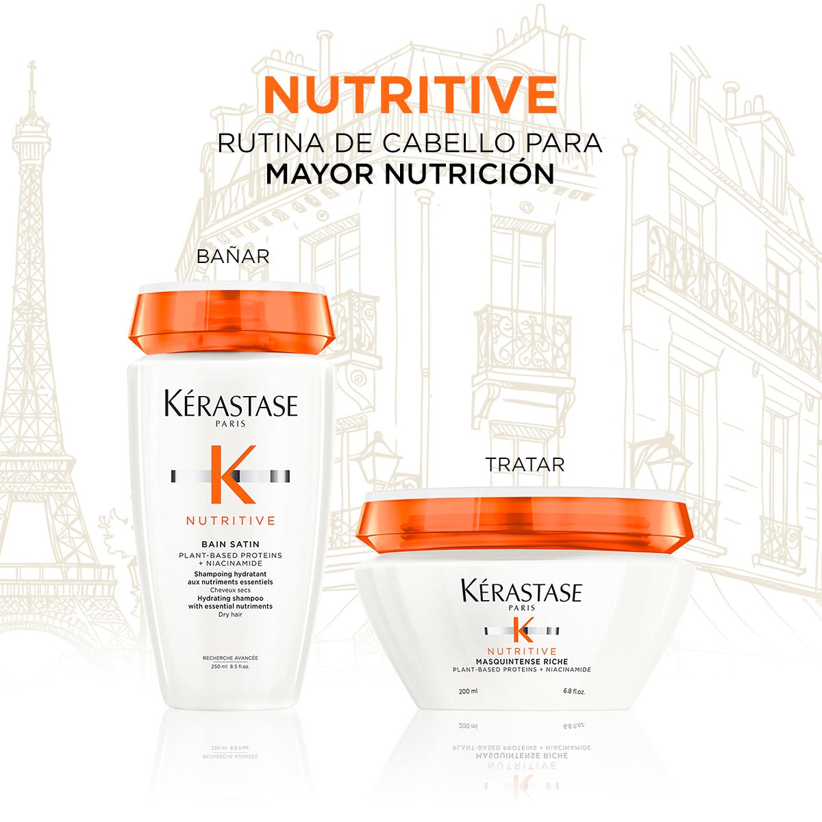 Cosmetiquera Kérastase Nutritive | Viaje a París | Cabello Seco – Holiday -Pack -Kit -Navidad 2025