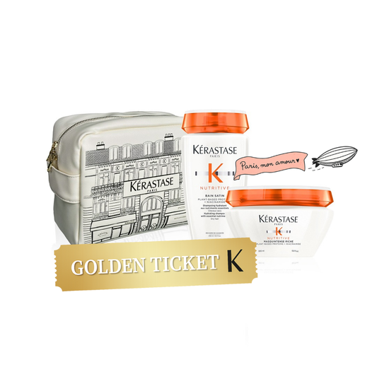 Cosmetiquera Kérastase Nutritive | Viaje a París | Cabello Seco – Holiday -Pack -Kit -Navidad 2025