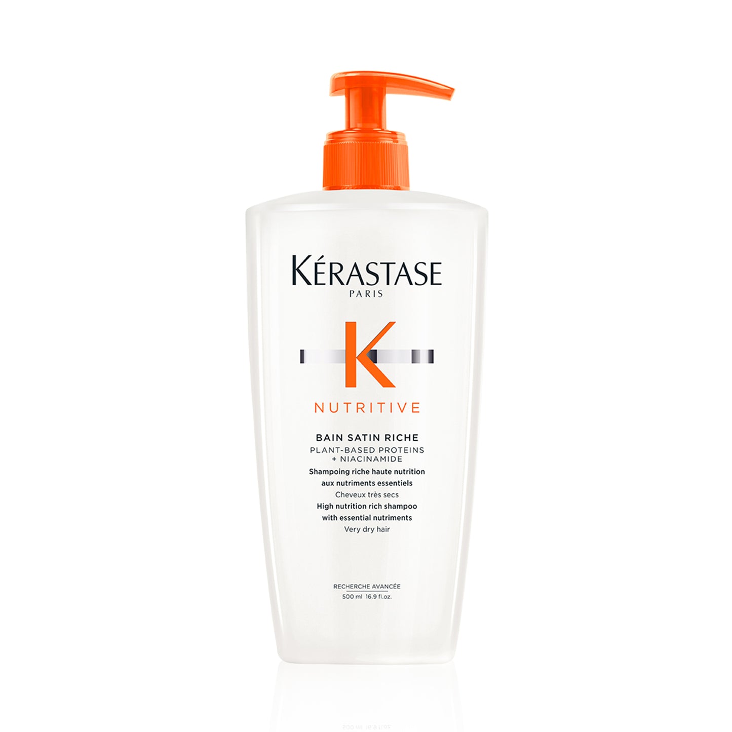 Kérastase Nutritive – Bain Satin Riche 500ml | Shampoo Nutritivo para Cabello Seco a Muy Seco
